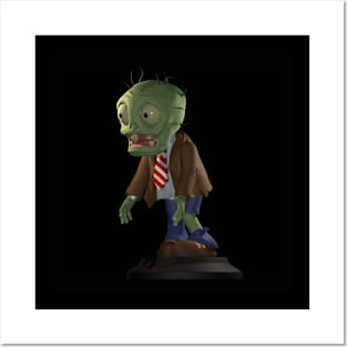 3D zombie Posters and Art